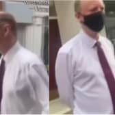 Downing Street condemned the verbal attack on Professor Chris Whitty after footage showed England's chief medical officer being accused of "lying" about Covid-19 while out walking near Westminster.
