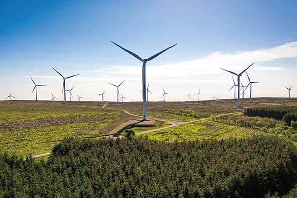OnPath Energy's Kype Muir Wind Farm.