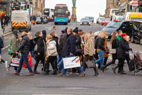 Total sales in Scotland were up 1.5 per cent year on year when adjusted for inflation, and buoyed by the early Easter (file image). Picture: Scott Louden.