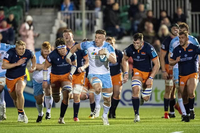Edinburgh will need to overturn a 30-17 deficit from the first leg at Scotstoun to win the 1872 Cup. (Photo by Ross MacDonald / SNS Group)