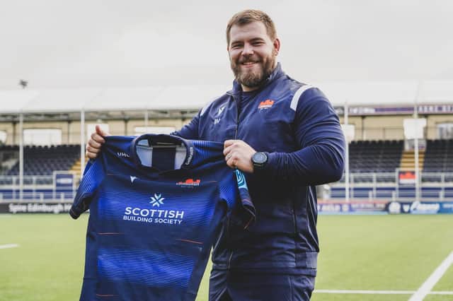 Edinburgh prop Boan Venter has signed a new two-year contract.  (Picture: Edinburgh Rugby)