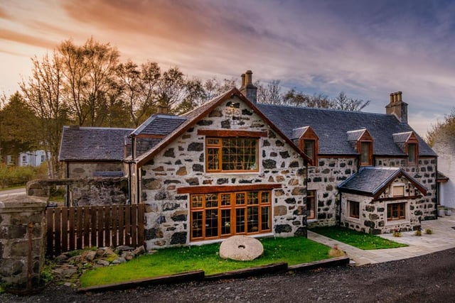 Edinbane Lodge, on Skye, is reputed to be the oldest coaching house on the island, dating back over 500 years, so it's perhaps not surprising that there are some ghostly attractions on offer. There's a man in black often spotted at the entrance, an elderly woman that appears next to the ground floor fire, and an old lady in nightclothes who wanders the passage behind the bar.