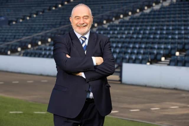 SFA President Rod Petrie following the SFA AGM at Hampden on July 20, 2021. (Photo by Alan Harvey / SNS Group)