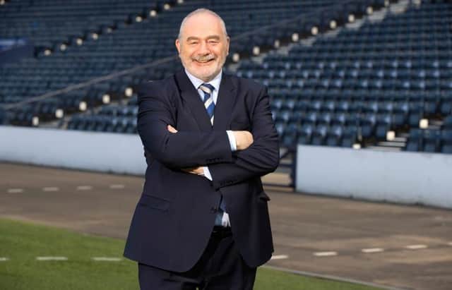 SFA President Rod Petrie following the SFA AGM at Hampden on July 20, 2021. (Photo by Alan Harvey / SNS Group)
