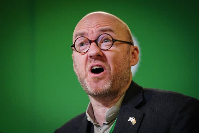 Scottish Green Party co-leader Patrick Harvie speaking at the Scottish Green Party conference at the University of Stirling. Picture: Jane Barlow/PA Wire