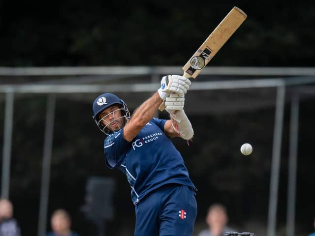 Scotland captain Kyle Coetzer has backed the side to bounce back from the defeat to Namibia in the T20 World Cup, which starts next week. (Photo by Mark Scates / SNS Group)