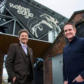 Broker Insights chairman Chris van der Kuyl (left) and chief executive Fraser Edmond. Picture: Alan Richardson