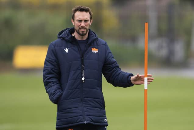 Edinburgh coach Mike Blair. (Photo by Paul Devlin / SNS Group)