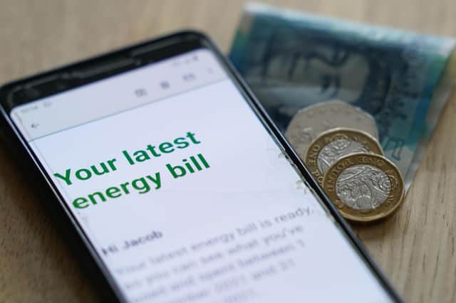 Higher energy bills are among the inflationary pressures set to feed through in April