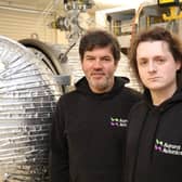 LtoR Rowland Fraser and Oren Smith-Carpenter, co-founders Aurora Avionics
