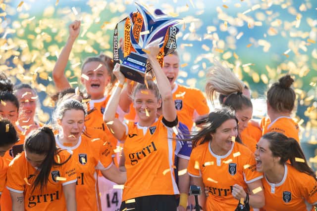 Leanne Ross has retired from playing to take up a coaching position with Glasgow City. (Photo by Mark Scates / SNS Group)