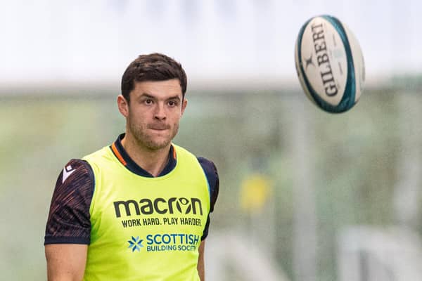 Blair Kinghorn has his eye on the ball ahead of Edinburgh's trip to Parma.