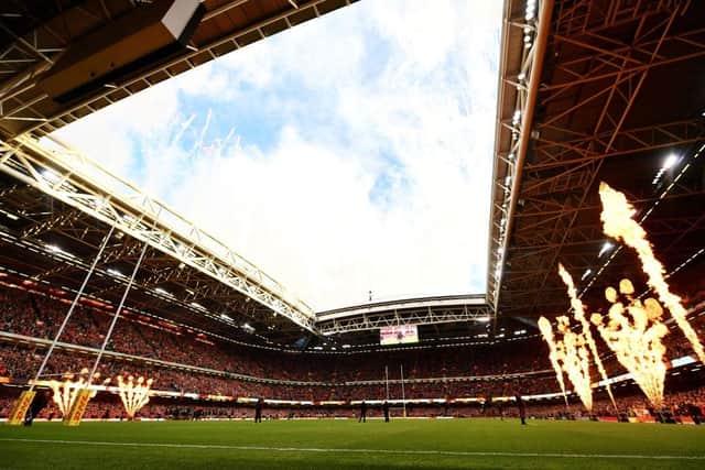 Scotland face Wales at the Principality Stadium, Cardiff in their opening match of the 2024 Six Nations. (Photo by Dan Mullan/Getty Images)