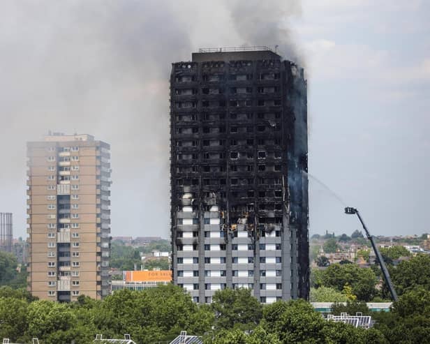 Deadly cladding was identified in the aftermath of the Grenfell Tower tragedy. Picture: PA