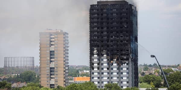 Deadly cladding was identified in the aftermath of the Grenfell Tower tragedy. Picture: PA