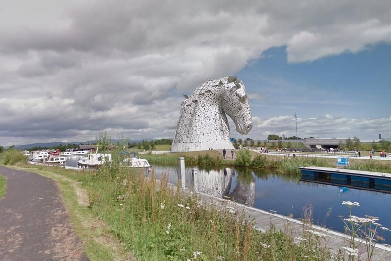 Falkirk has reported 369 cases in the last seven days with a seven day rate of 229.3.