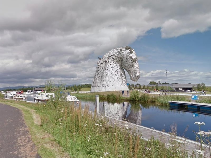 Falkirk has reported 369 cases in the last seven days with a seven day rate of 229.3.