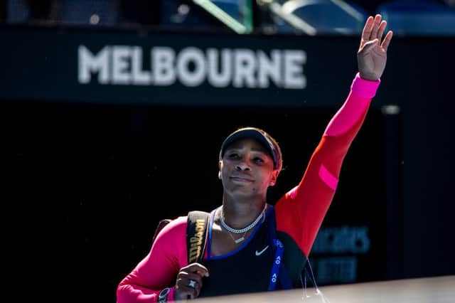 Serena Williams lost to Naomi Osaka during Thursday's semi-final (Getty Images)