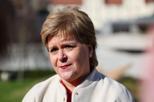 Nicola Sturgeon remains defiant on the trans controversy (Picture: Robert Perry/PA)