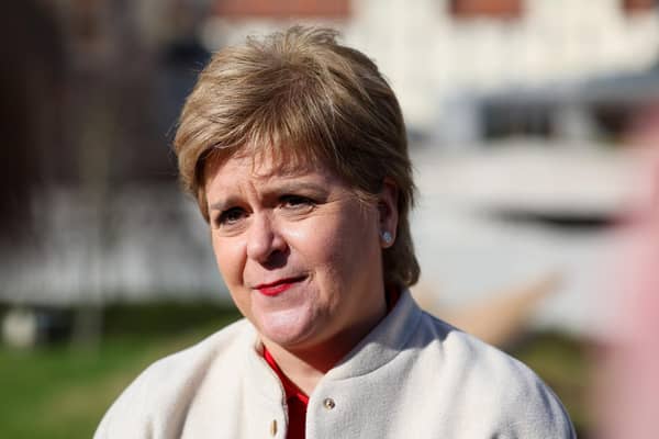 Nicola Sturgeon remains defiant on the trans controversy (Picture: Robert Perry/PA)