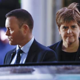 Former first minister Nicola Sturgeon departs the UK Covid inquiry at the Edinburgh International Conference Centre. Picture: Jeff J Mitchell/Getty Images