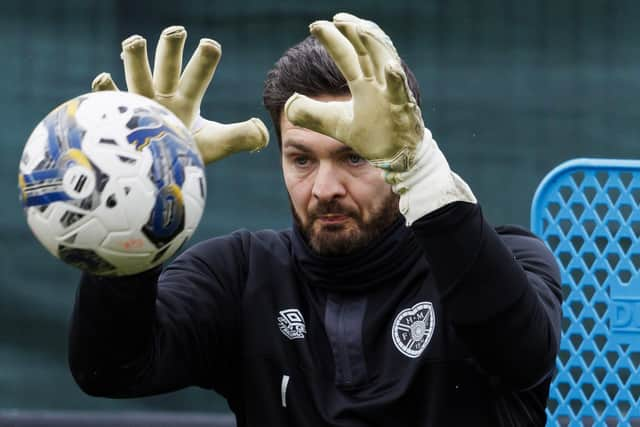 Hearts and Scotland goalkeeper Craig Gordon is fully focused on milestone for club and country.