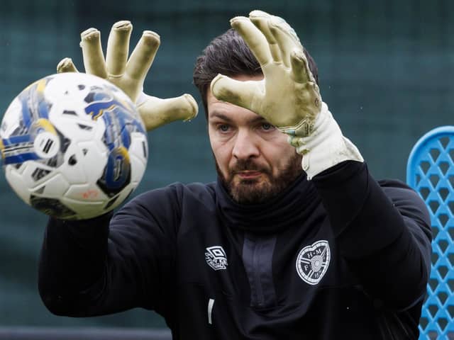Hearts and Scotland goalkeeper Craig Gordon is fully focused on milestone for club and country.