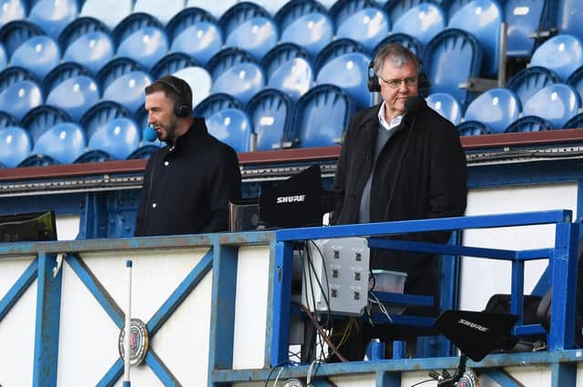 Rangers TV commentator Clive Tyldesley has refuted claims he has been sacked as commentator for Soccer Aid for Unicef. Picture: SNS