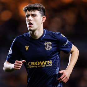 Owen Beck has been recalled by Liverpool following an impressive loan spell at Dunde which attracted the interest of both Celtic and Rangers. (Photo by Ross Parker / SNS Group)