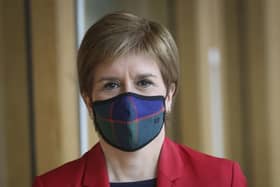 First Minister Nicola Sturgeon will give an update at 12.15pm on Friday, May 21. (Photo by Andy Buchanan - WPA Pool/Getty Images)