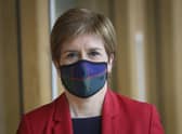 First Minister Nicola Sturgeon will give an update at 12.15pm on Friday, May 21. (Photo by Andy Buchanan - WPA Pool/Getty Images)