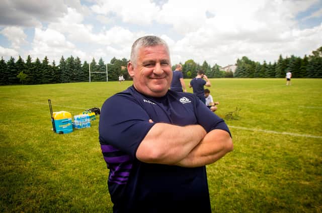 Massimo Cuttitta was a much loved figure during his time in Scottish rugby. Picture: Craig Watson/SNS