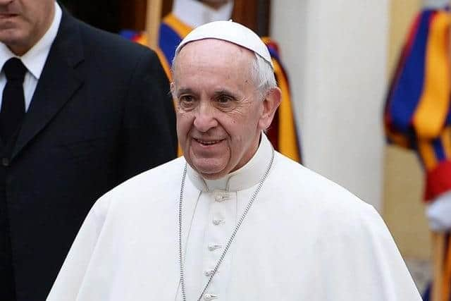 Pope Francis asks Christians all over Scotland to join in the Lord's Prayer tomorrow (Wednesday, March 25)