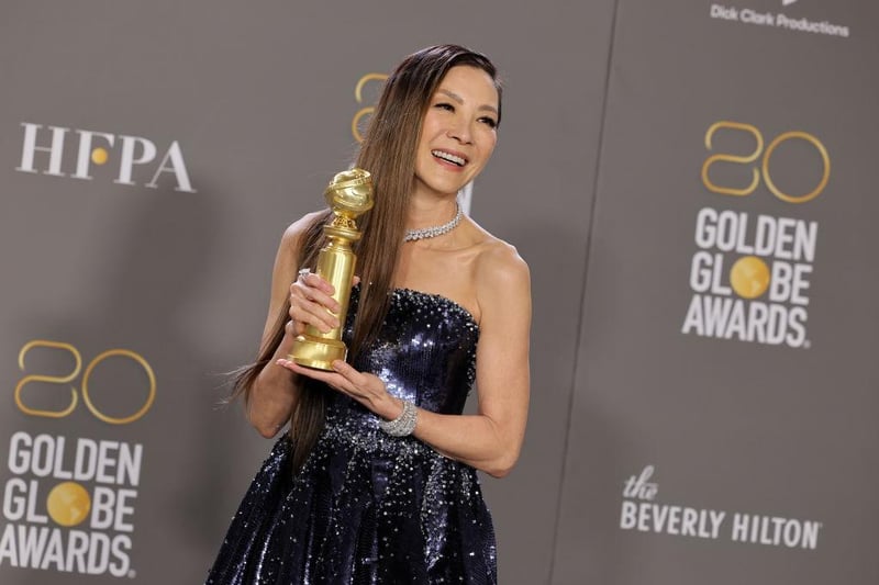 Michelle Yeoh beat off Ana-Taylor Joy and Margot Robbie to claim the Best Actress in a Motion Picture – Musical or Comedy award for Everything Everywhere All at Once.