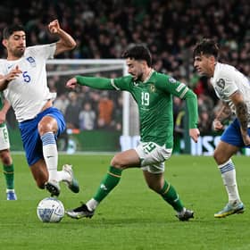 Celtic's Mikey Johnston will start for Republic of Ireland against Gibraltar.