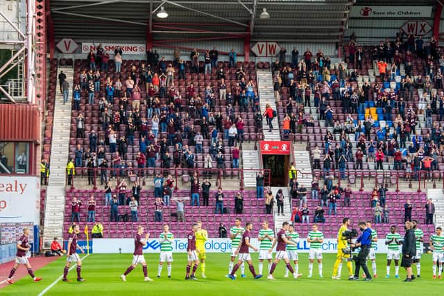 Clubs will have to apply for permission to increase the capacity above 5,000. (Photo by Ross Parker / SNS Group)