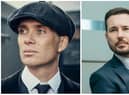 Martin Compston, right, lost out on the role of Tommy Shelby in Peaky Blinders to Cillian Murphy, left.