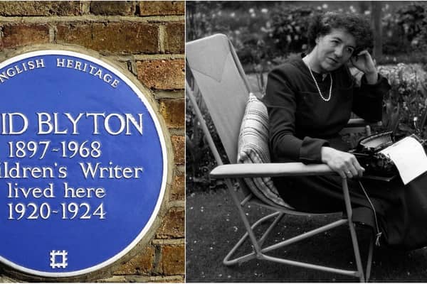 English Heritage has confirmed it has “no plans whatsoever” to remove a blue plaque for children’s author Enid Blyton after the organisation said her work has been linked to racism and xenophobia. Photo: Getty Images
