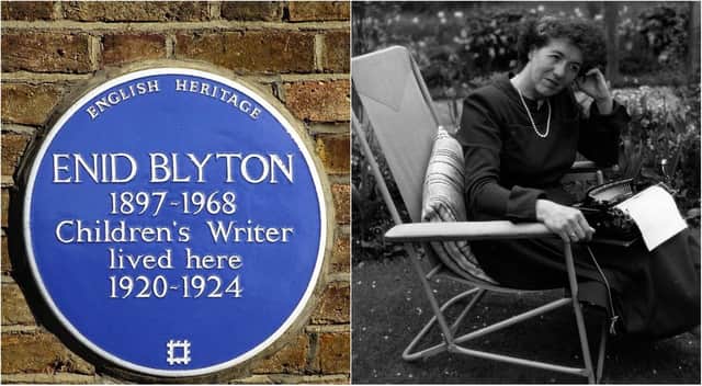 English Heritage has confirmed it has “no plans whatsoever” to remove a blue plaque for children’s author Enid Blyton after the organisation said her work has been linked to racism and xenophobia. Photo: Getty Images