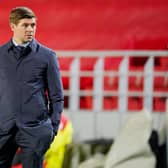 Steven Gerrard faces a nervous wait to see if his team will feature in Friday's Europa League last 16 draw (Getty Images)