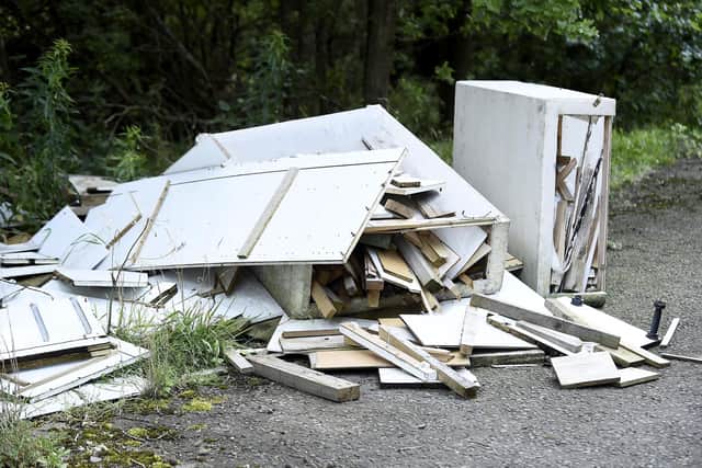 Fly tipping is becoming a problem. Picture: Lisa Ferguson/JPIMedia