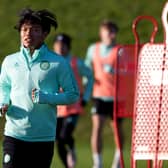 Celtic's Japanese midfielder Reo Hatate.