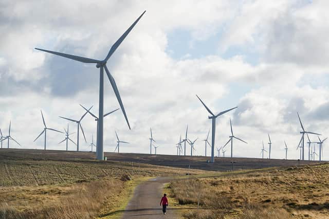 Wind farms have become a major source of power in recent years. Picture: John Devlin