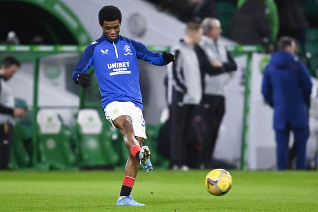 Amad Diallo has barely featured since joining Rangers. (Photo by Rob Casey / SNS Group)