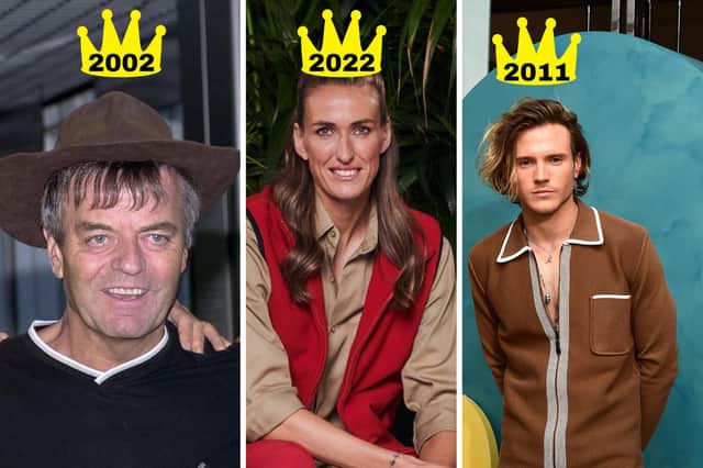 I'm A Celebrity winners list - Kings and Queens of the jungle from 2002 to 2022.
