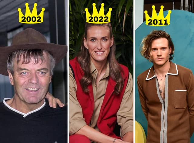 I'm A Celebrity winners list - Kings and Queens of the jungle from 2002 to 2022.