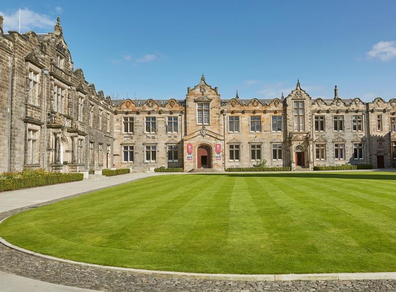 The University of St Andrews claimed the top spot in the Good University Guide 2022