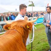 First Minister Humza Yousaf responds to questions about farmers' concerns about the Scottish Greens at the Royal Highland Show (pic: Scott Louden)