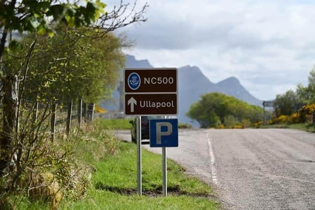 Visitors coming to the popular North Coast 500 route in the Highlands could soon be charged a tourist tax. Image: John Devlin.