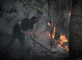 This year has seen record numbers of wildfires break out across Europe, with an area more than twice the size of Luxembourg left burned. Picture: Philippe Lopez/Getty Images
